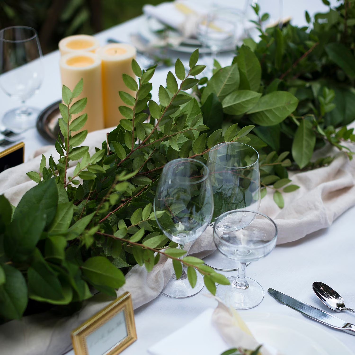 Real Greenery Decor Runners