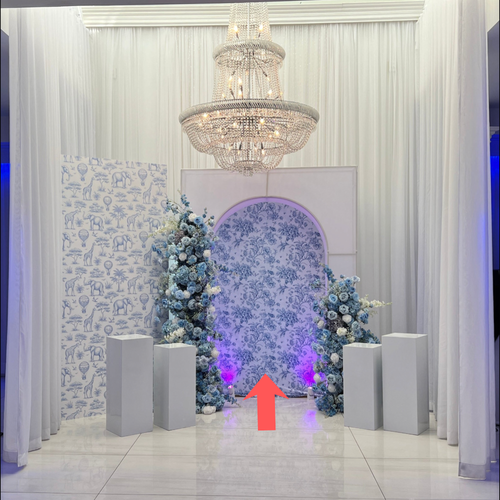 Arch Backdrop 8ft (Metal)