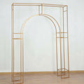 Metal Rectangular Wedding Arch in Gold/ 3D