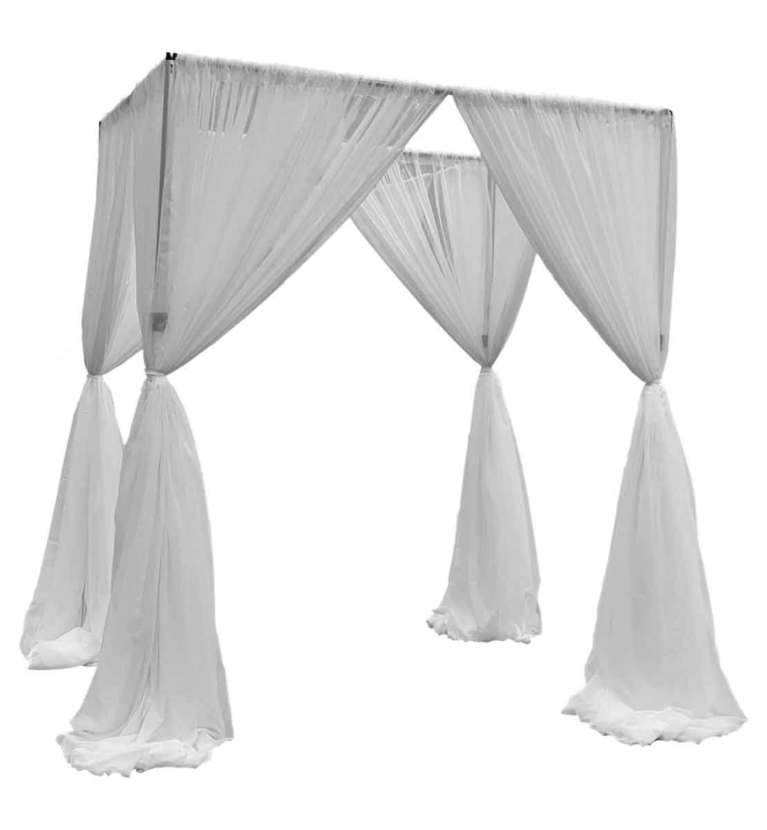 Drape Chuppah, Wedding Arch 8ft