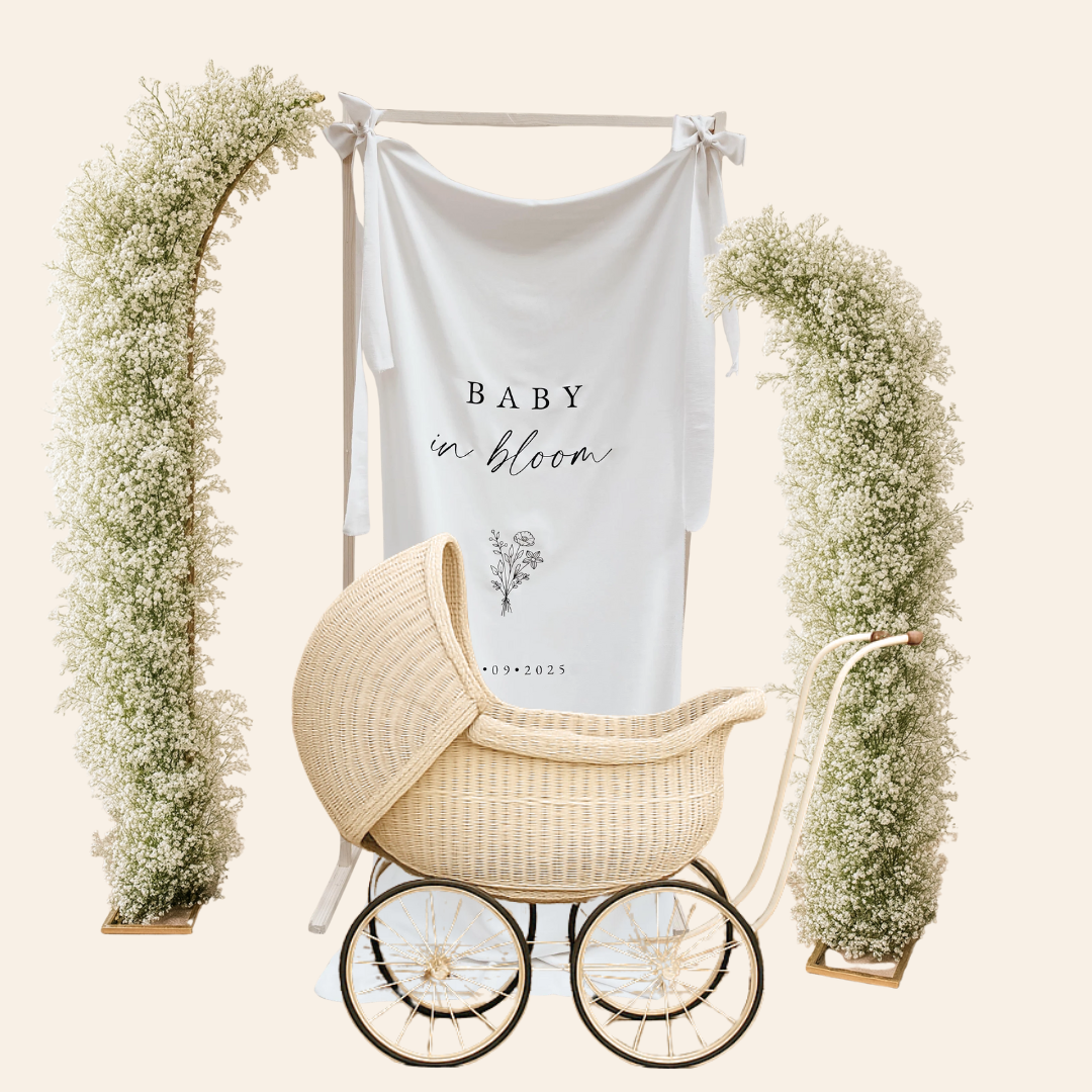 Baby Breath Flower Arch