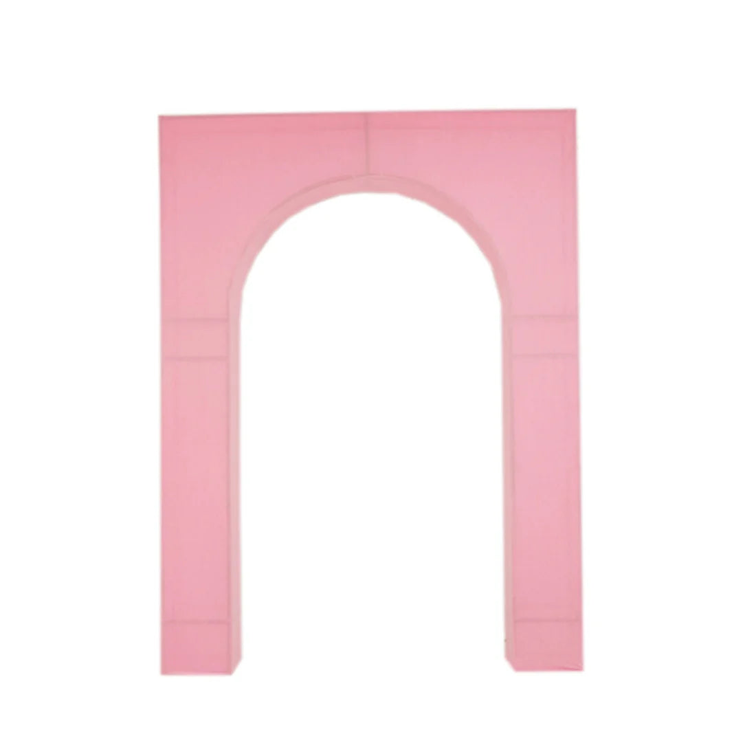 Metal Rectangular Wedding Arch in Gold/ 3D