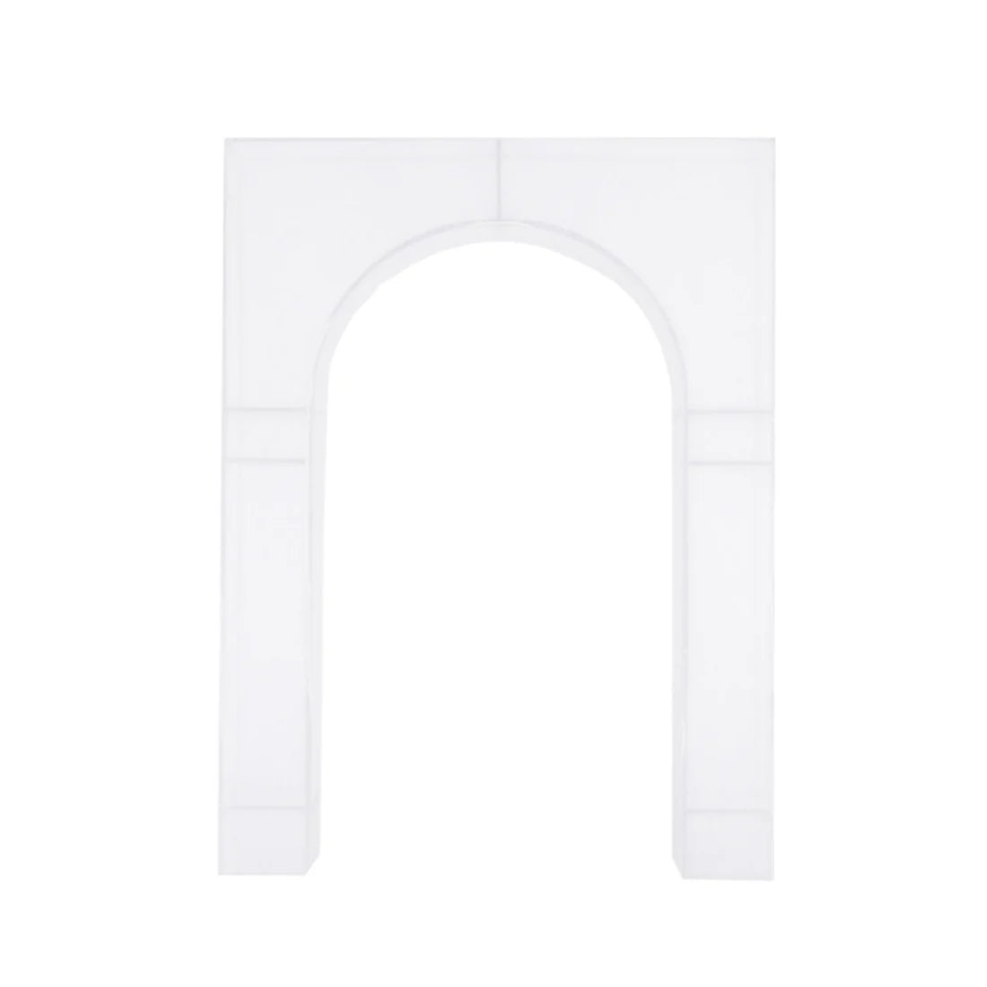 Metal Rectangular Wedding Arch in Gold/ 3D